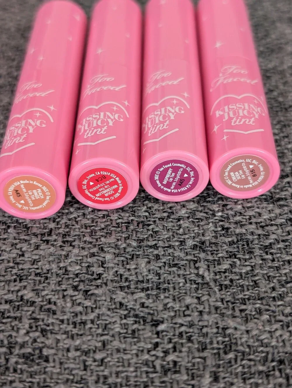 Too Faced Kissing Juicy Tint Lip Set